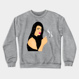 Feminist design cigar Crewneck Sweatshirt